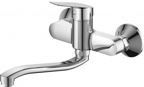 Dřezová baterie nastěnná MIXXUS PREMIUM NIKAS 005 | NIKAS 005